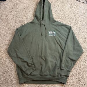 Ron Jon Surf Shop Sweatshirt hoodie green Cocoa Beach, Florida